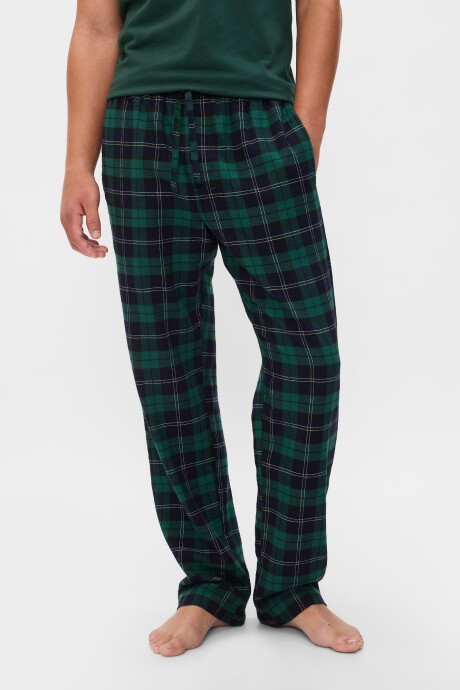 Pantalòn Pijama Franela Hombre Sp Oct Blackwatch