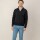 Sweater medio cierre Merino Negro