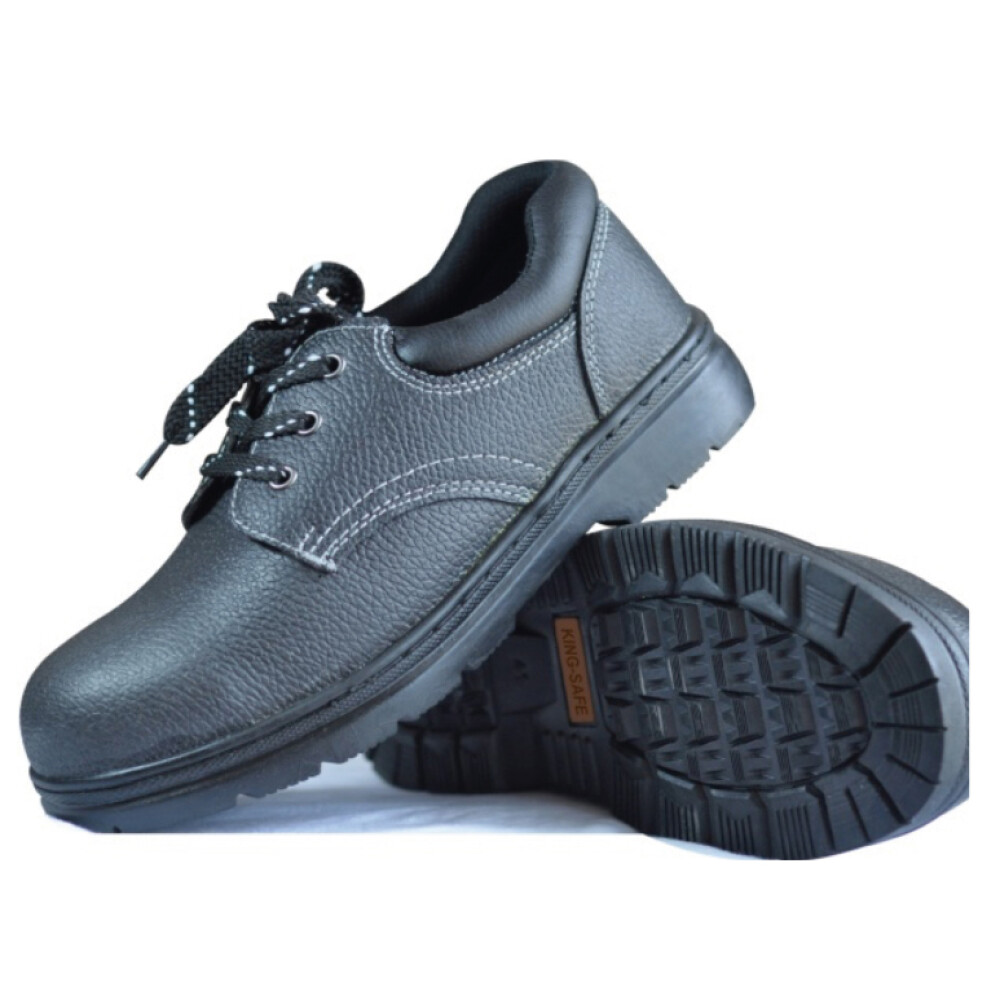 ZAPATO NEGRO DE SEGURIDAD CON PUNTERA DE METAL Nro.41 Zapato Negro De Seguridad Con Puntera De Metal Nro.41