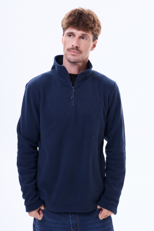 Buzo de micro polar Cesares Azul