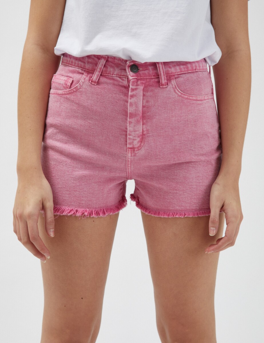 Shorts jean Madisson Color - Chicle 