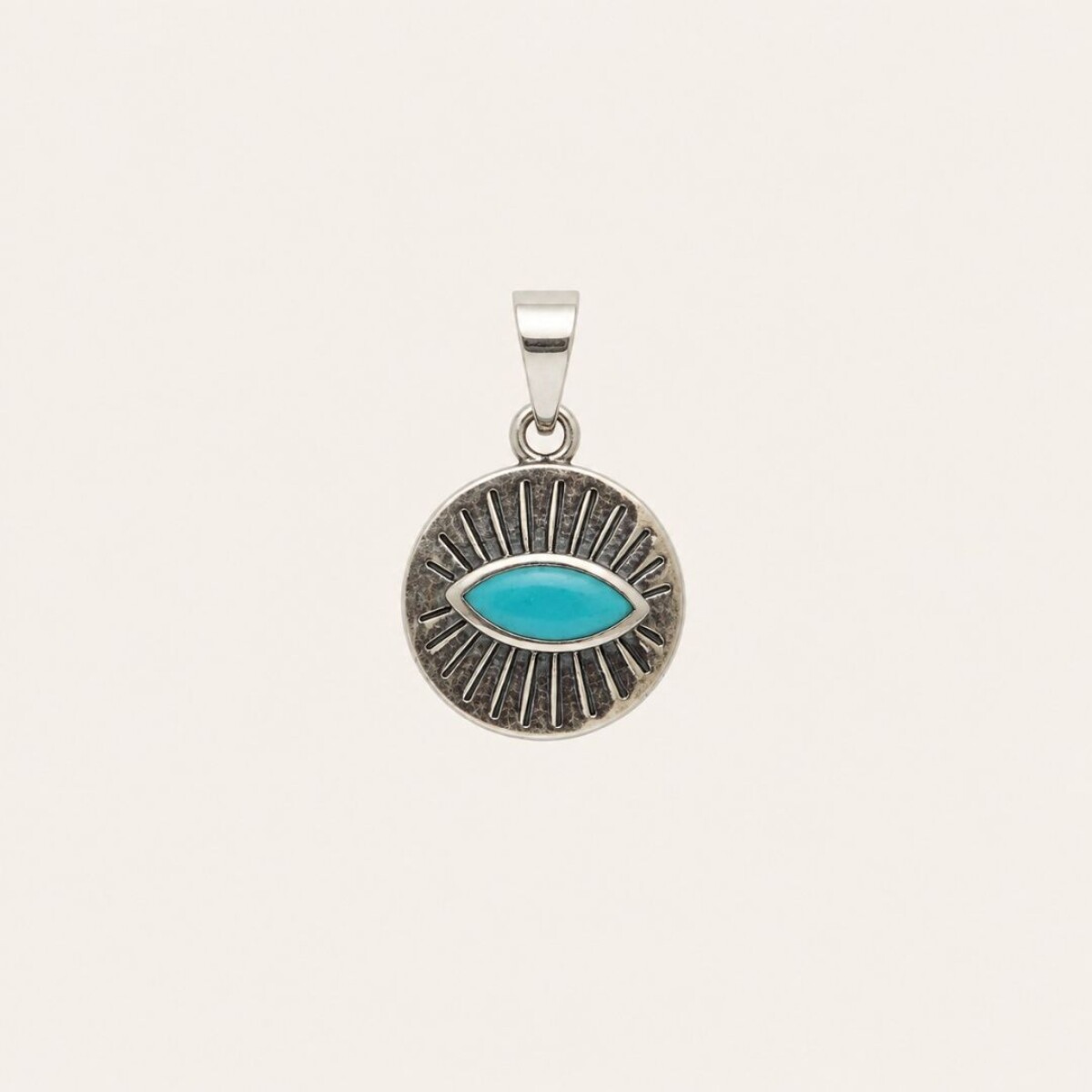 Colgante Ojo Radiante - Plata 925 