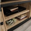 Rack para TV - Sauder - Linea Steel River Natural