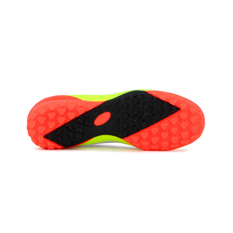 Austral Calzado Soccer - Blast Tf / Kids Blanco-amarillo