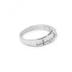 Anillo En Oro 18K Blanco Con Brillantes Anillo En Oro 18K Blanco Con Brillantes