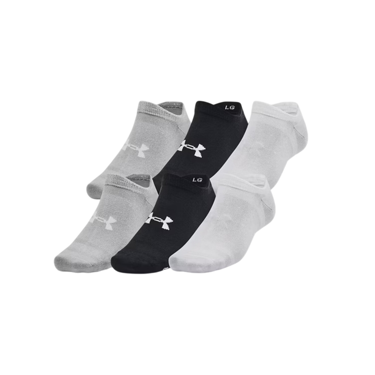 Medias Under Armour Essential - Black - Black 