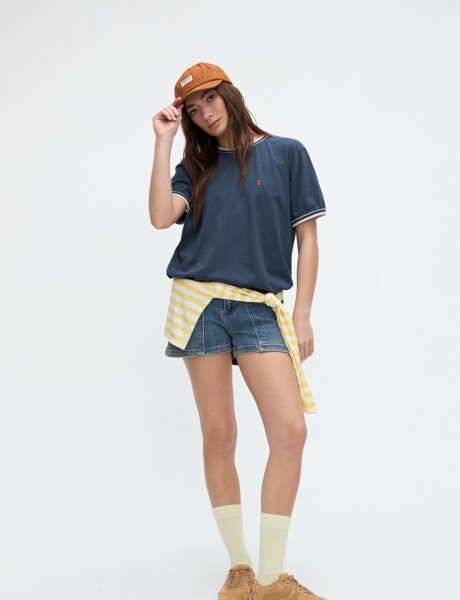 Remera Nicole Azul noche