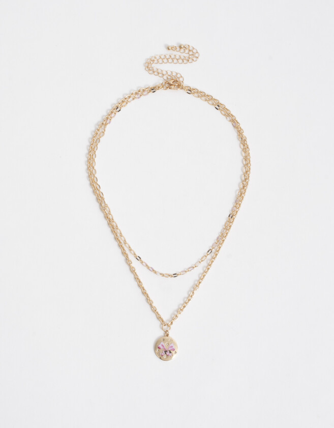 Collares Cortos Místco Cortos - Dorado