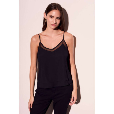 Blusa Lencera Negro