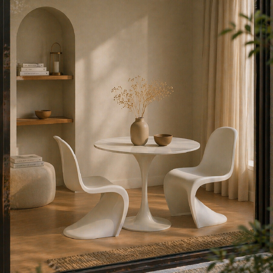 Silla Panton White | EN EXHIBICION