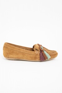 Mocasin Gamuza Camel