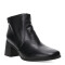 Bota de Mujer Bottero caña baja con taco. Negro