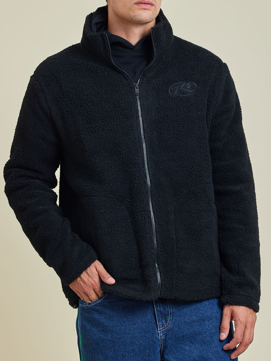 CAMPERA SAYER ( SHERPA) RUSTY - Negro 