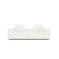 Sillón Luciana 3 Cuerpos White