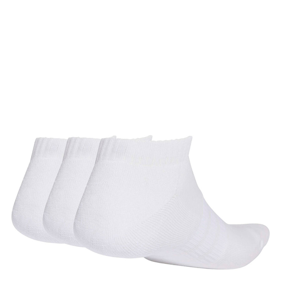 Medias Unisex Adidas C Ess Low 3P Blanco