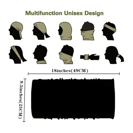 Buff cuellera de algodón Marpat