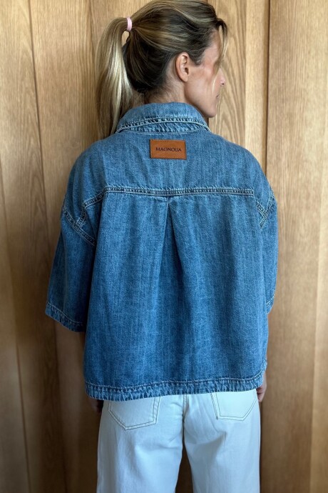 Sobrecamisa Sol Denim Azul Soft