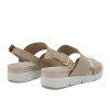 Zapatos Beira Rio Sandalia Mujer de Mujer - 8387.542-9569 Beige