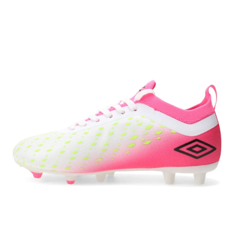 Championes Umbro Fútbol Limit de Niños - 20206218 Blanco-rosado
