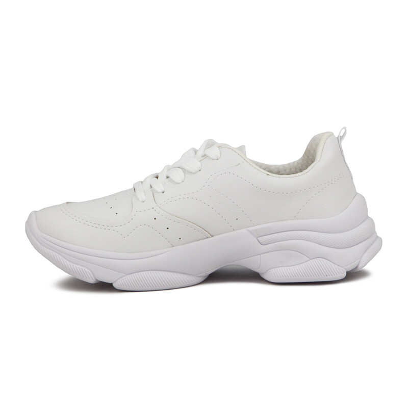 Championes Deportivos Casual Mujer Beira Rio Blanco