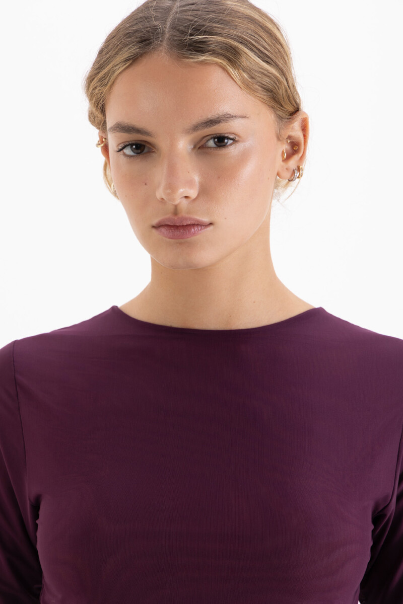 REMERA REPUBLICA Violeta