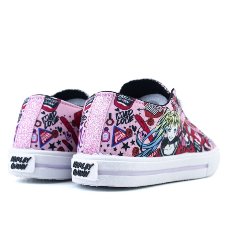 Championes DC Harley Quinn de Niños - HQICSS25500 Rosado-combinado