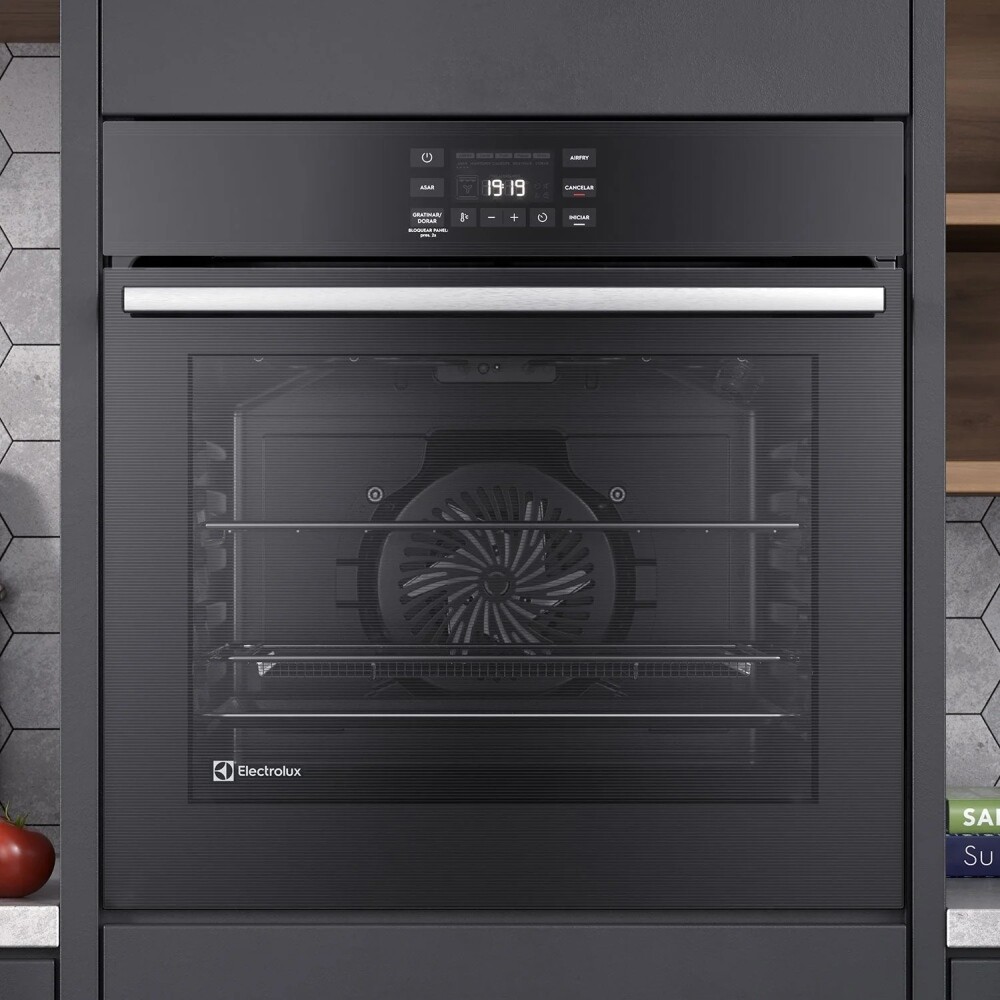 Horno de Empotrar Eléctrico 80Lts DIGITAL Negro