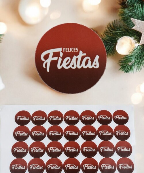 Stickers navidad placha DISEÑO 3