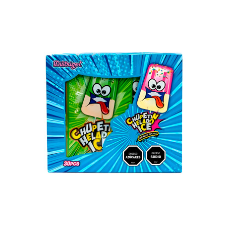 Chupetin Helado Ice Explosivo Display x30 Unid 10grs c/u Chupetin Helado Ice Explosivo Display x30 Unid 10grs c/u