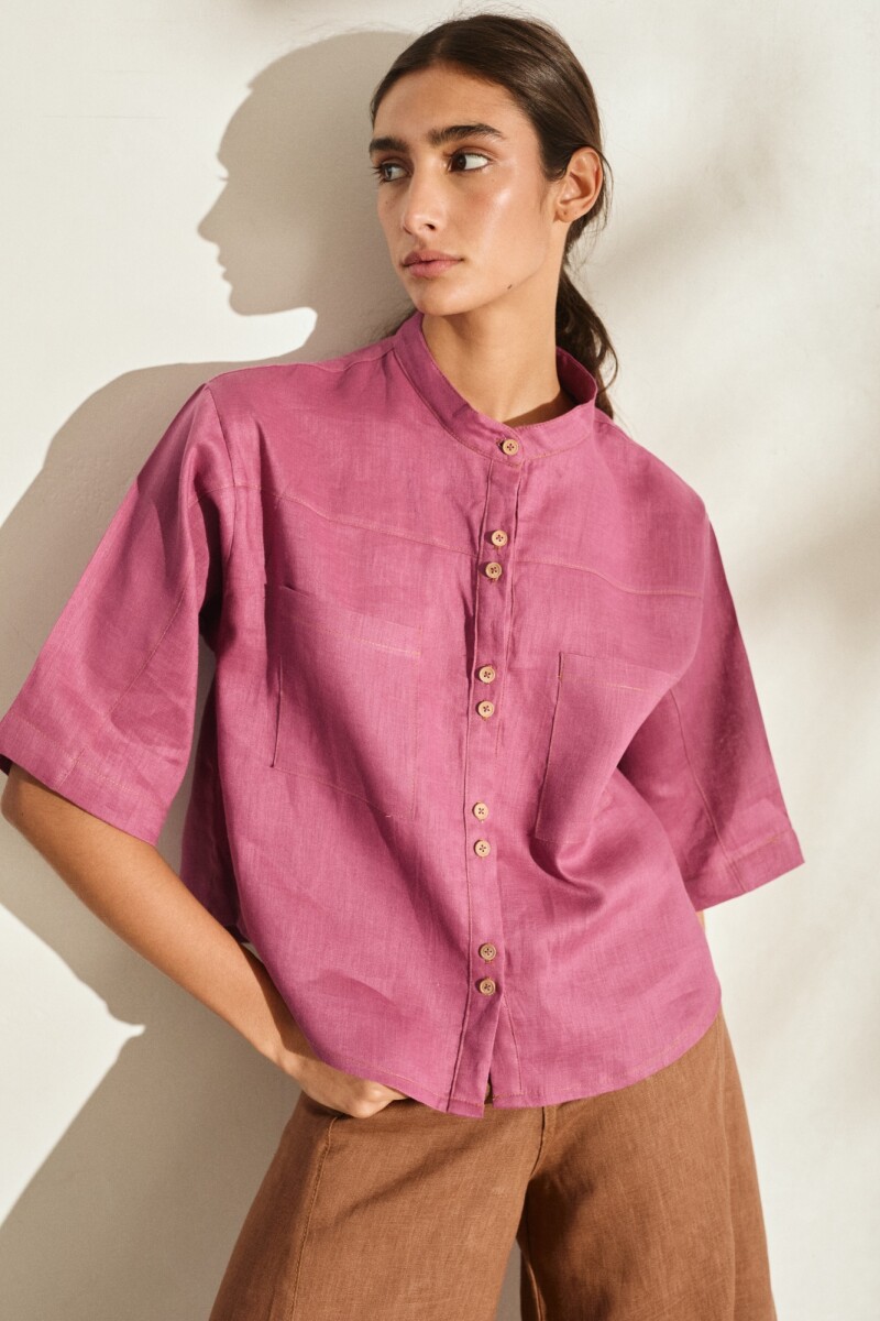 CAMISA ALA Morado