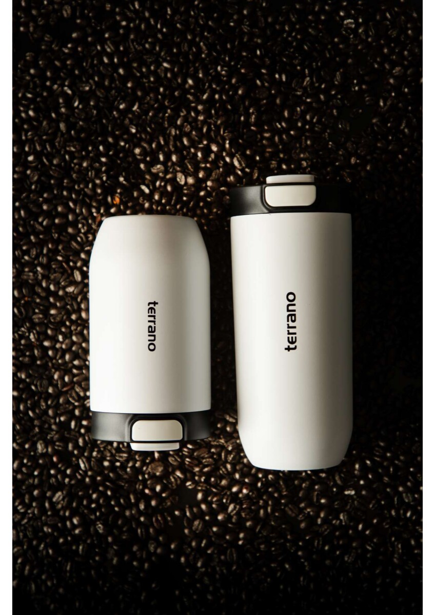 Vaso Térmico Push&Drink 500mL. - Blanco 