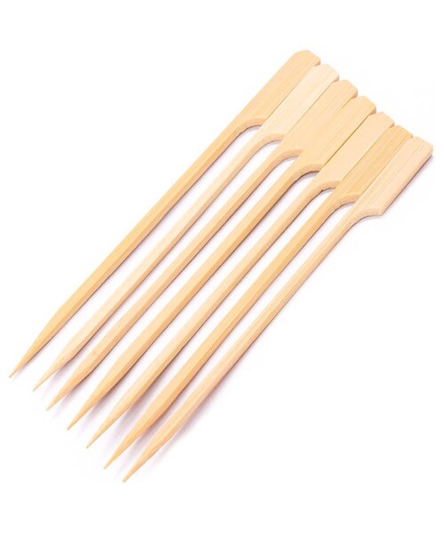 Palito para copetín de bambú 120 mm - 100 unidades Palito para copetín de bambú 120 mm - 100 unidades