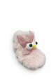 PANTUFLA BEBE PELUDITA Rosa