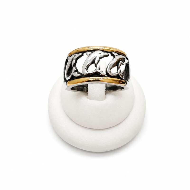 Anillo tres delfines Anillo tres delfines