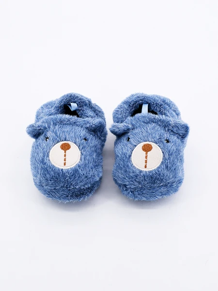 PANTUFLA INFANTIL OSO AZUL