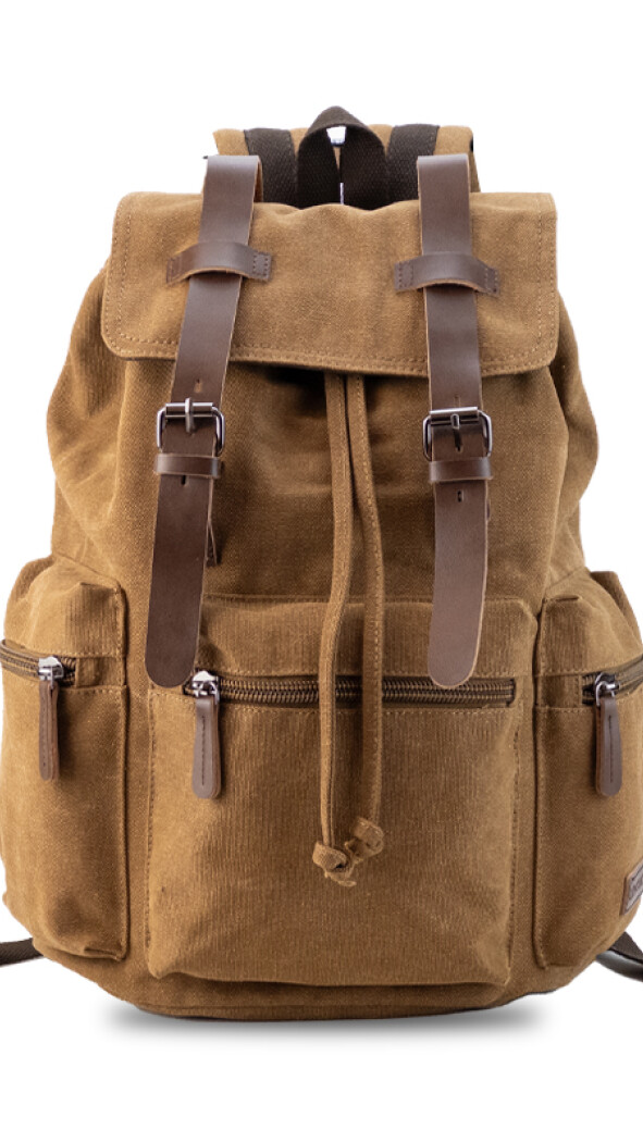 MOCHILA HUAPI CHOCOLATE
