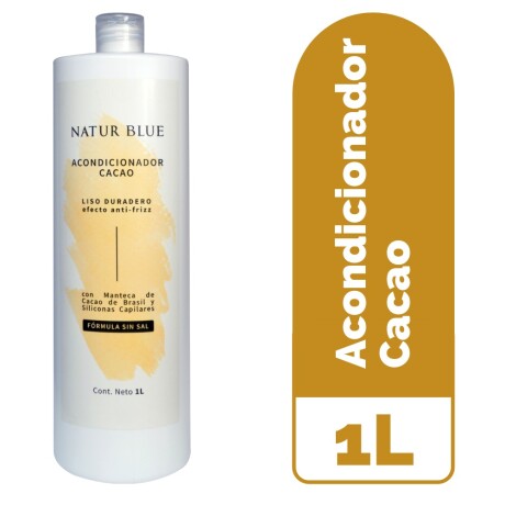 Acondicionador sin sal Cacao NATUR BLUE 1 L