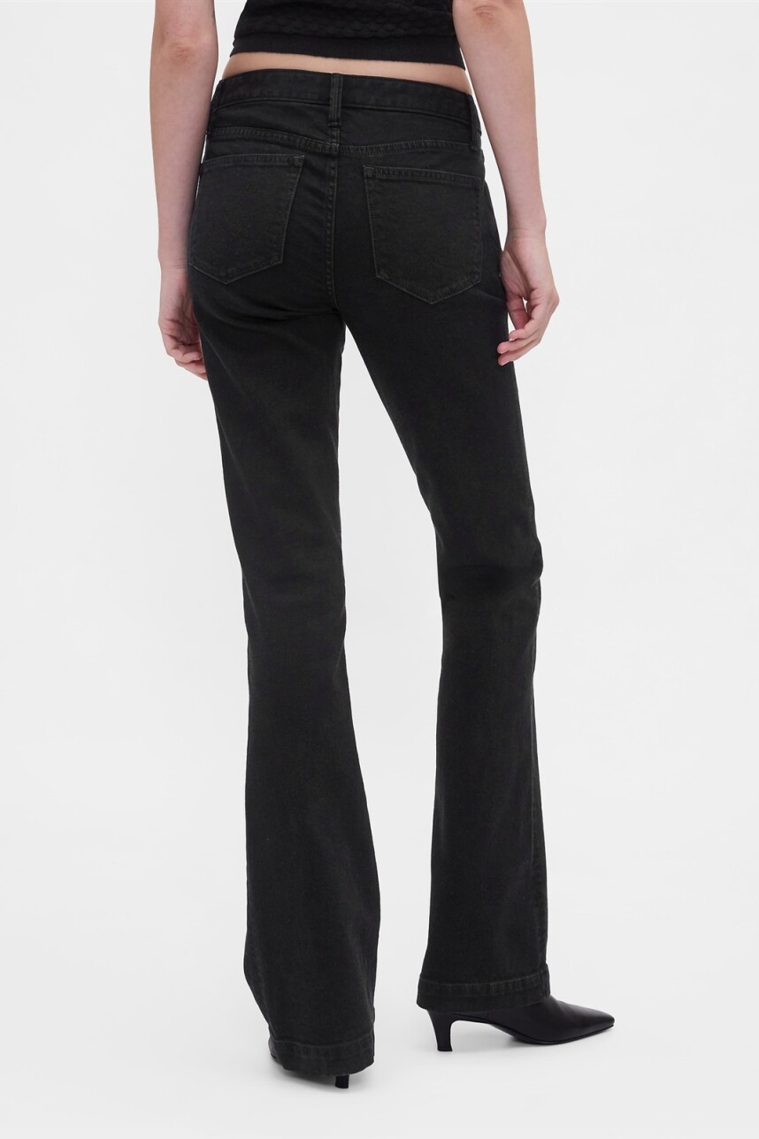 Jean Long And Lean Mujer Black 1