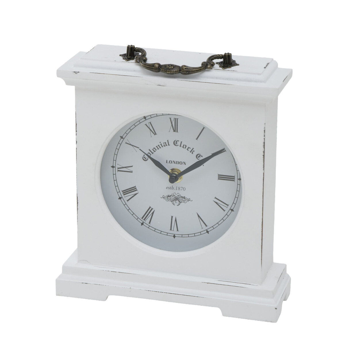RELOJ DE MESA - METAL BLANCO 5231600 
