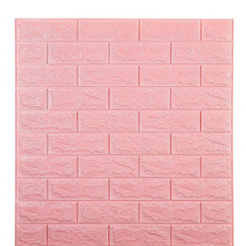 Placas Autoadhesivas Para Revestimiento Simil Ladrillo x20 Rosa