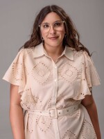 Vestido Magnolia Beige