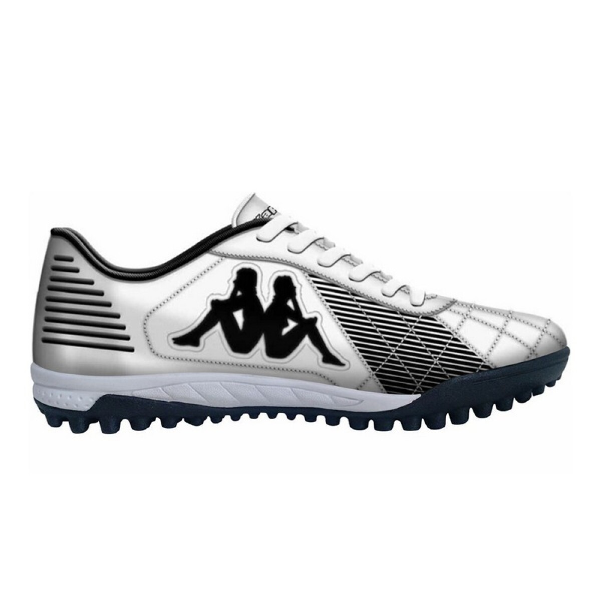 Championes Kappa De Futbol Palermo - Gris 