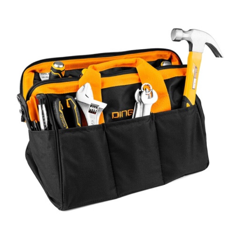 DINGQI BOLSO HERRAMIENTAS ELECTRICISTA IMPERMEABLE 15 PULGADAS Dingqi Bolso Herramientas Electricista Impermeable 15 Pulgadas
