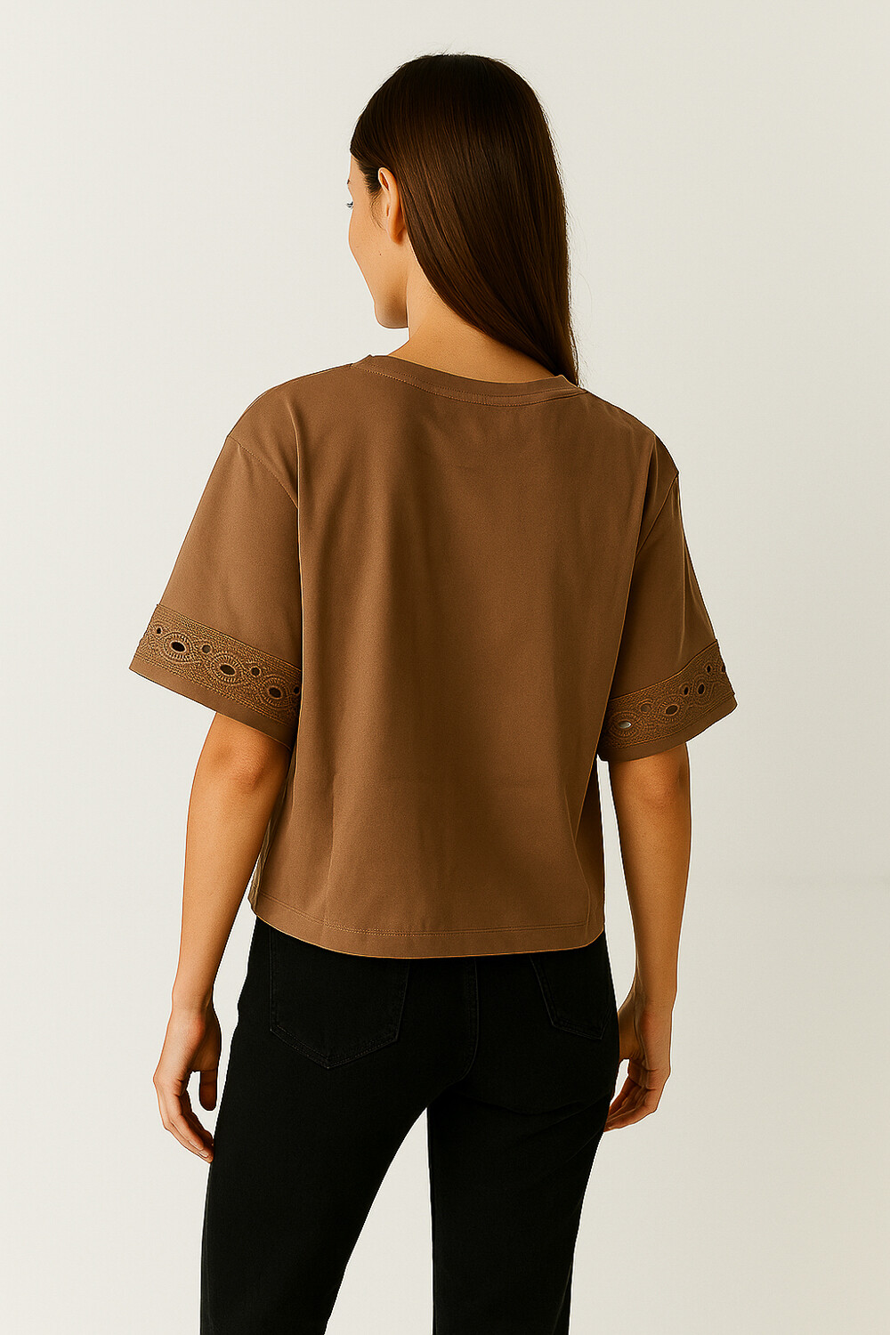 Remera Alixa Tostado