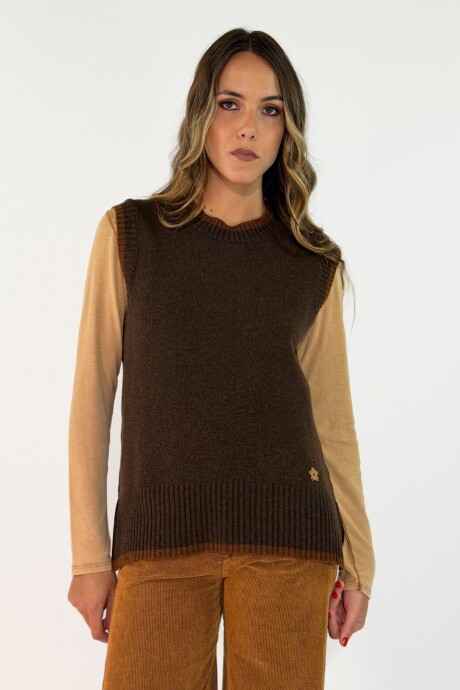 CHALECO SENDERO Chocolate