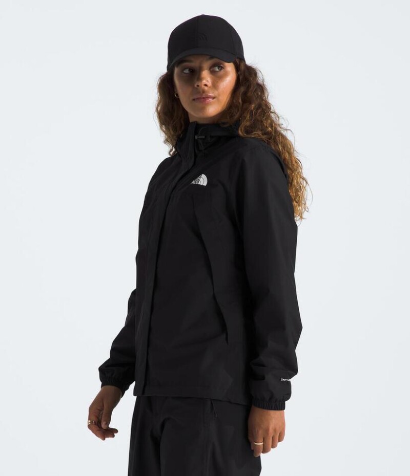 Campera Impermeable Antora mujer Tnf Black
