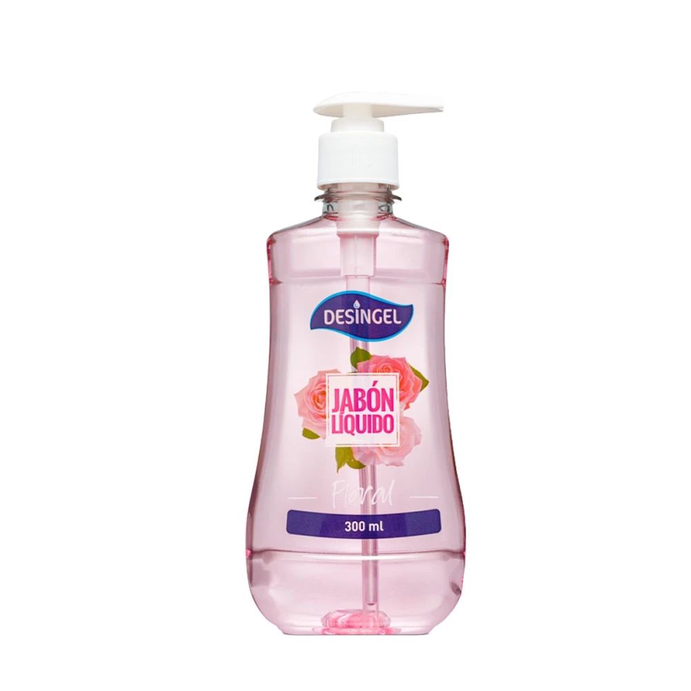 DESINGEL JABON LIQUIDO P/MANOS FLORAL UN