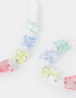 Bijouterie Infantil Sets Mariposa Set De Bijouterie Con Pulsera Y Collar De Mostacillas - Combinacion Multicolor