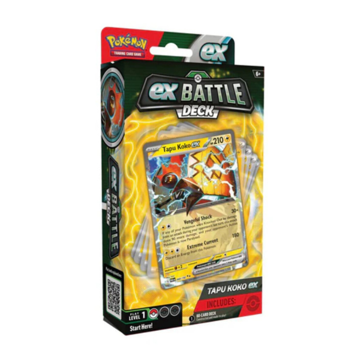 Pokemon TCG: Battle Deck Tapu Koko EX [Español] 