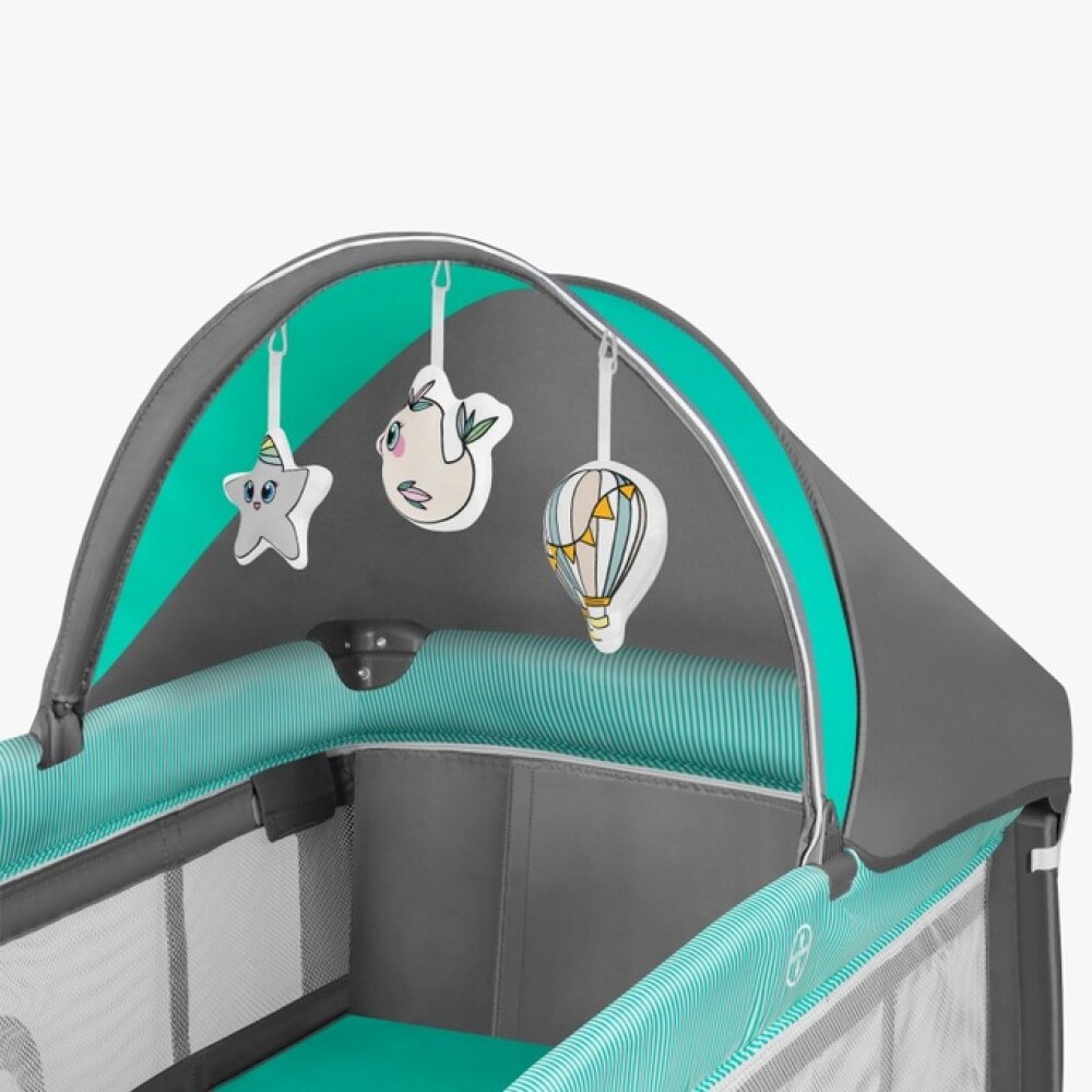 Practicuna deluxe SVEN PLUS Lionelo TURQUOISE
